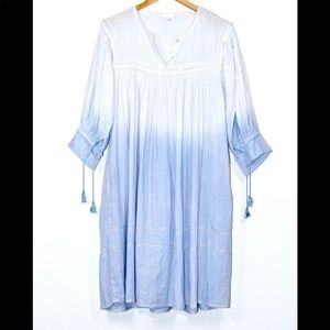 Voloshin hippie shift weekend dress XS runs big